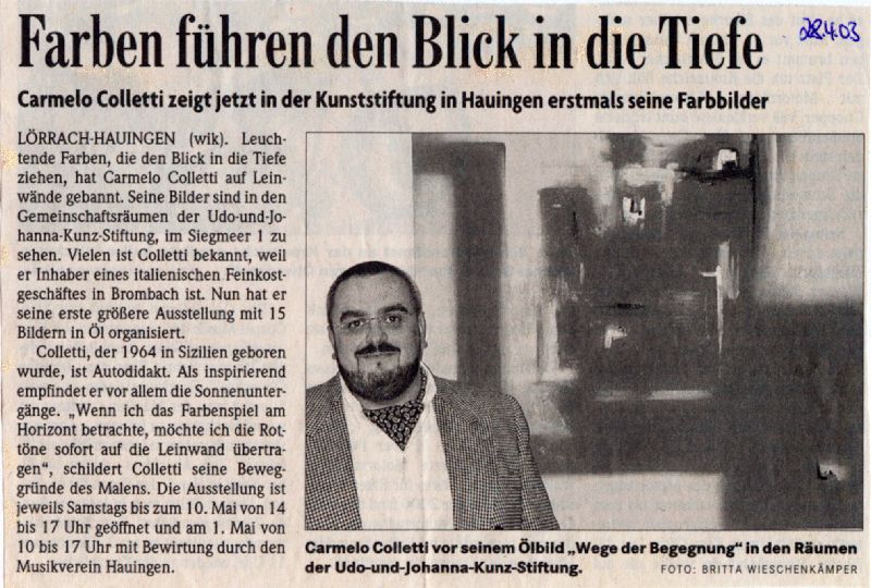 Zeitungsartikel